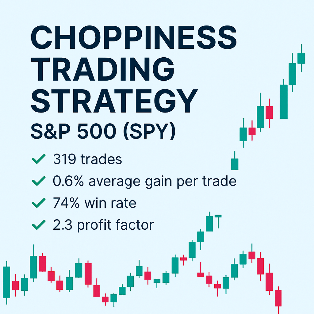 Choppiness Trading Strategy – S&P 500 (SPY) (#63)