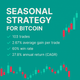 Seasonal Strategy For Bitcoin (#96)