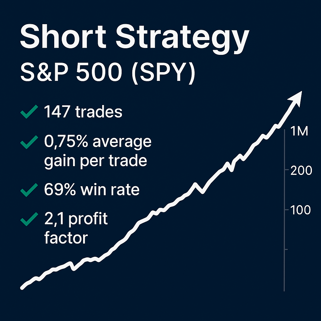 Short Strategy – S&P 500 (SPY) (#99)