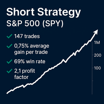 Short Strategy – S&P 500 (SPY) (#99)